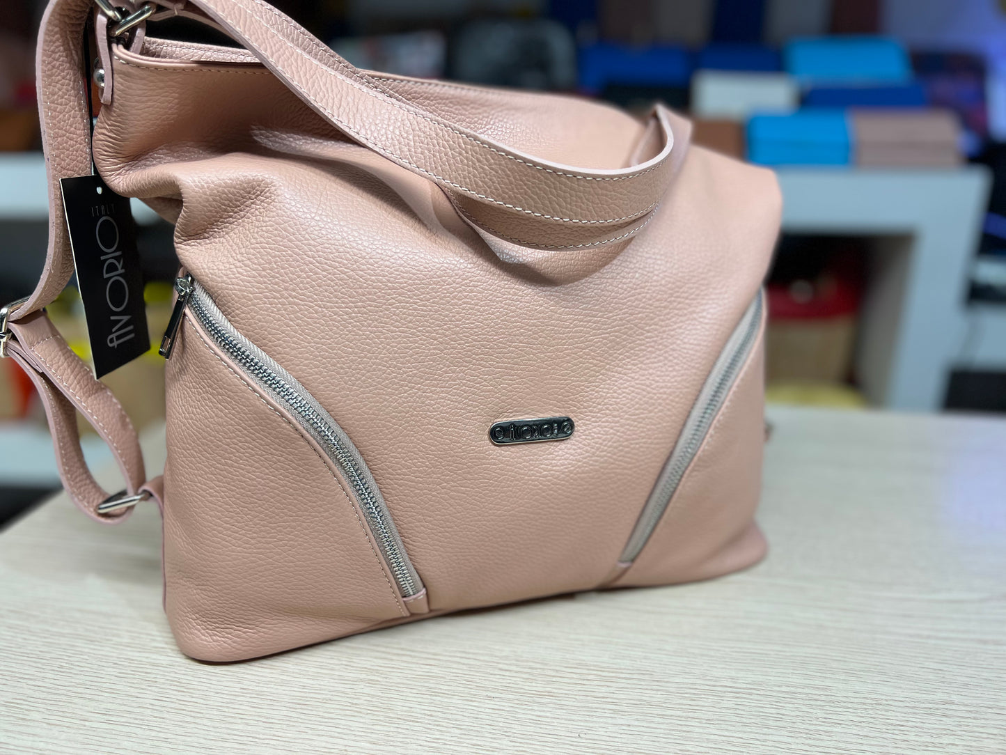 Borsa e Zaino in vera pelle, Made in Italy