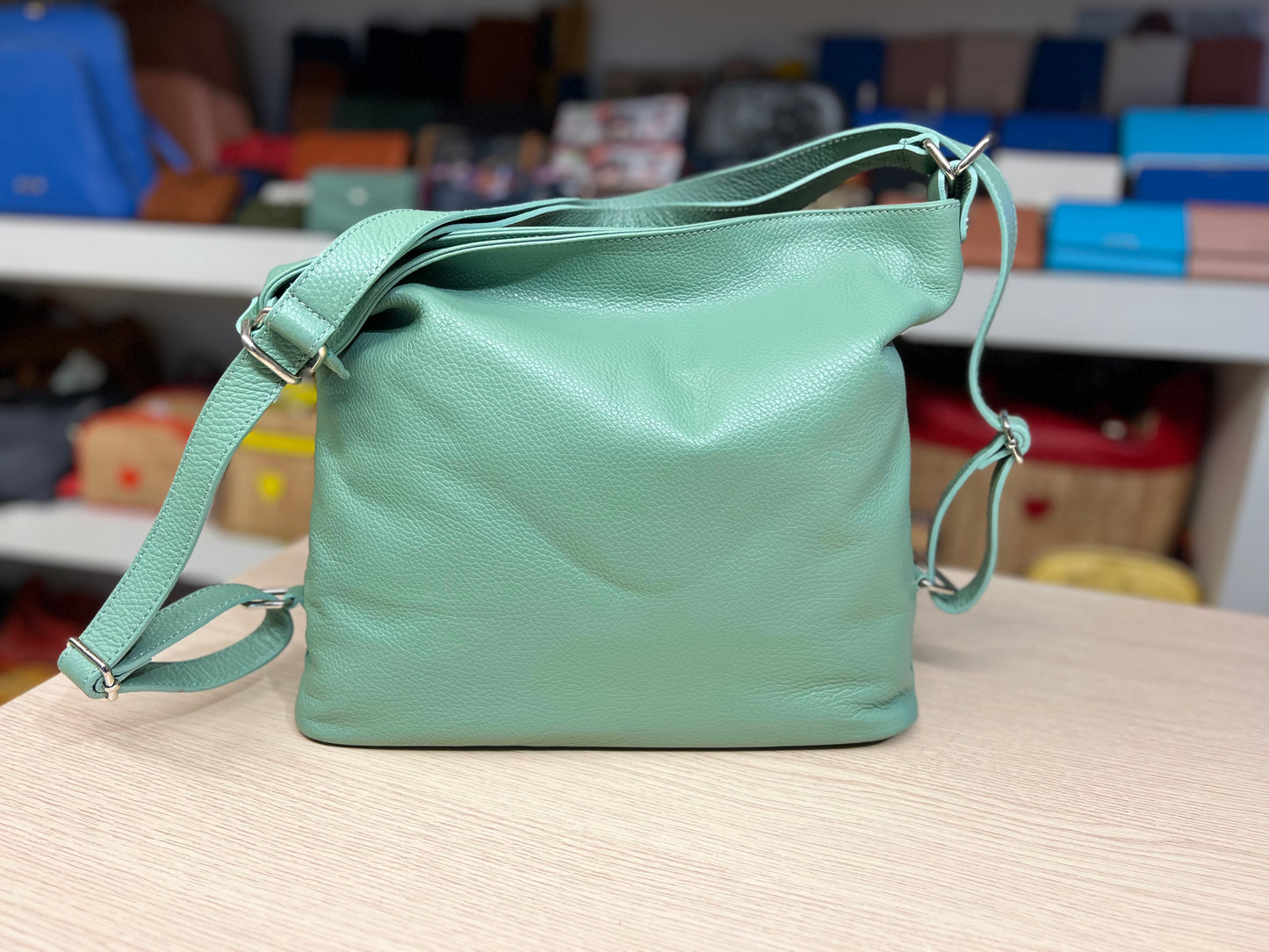 Borsa e Zaino in vera pelle, Made in Italy