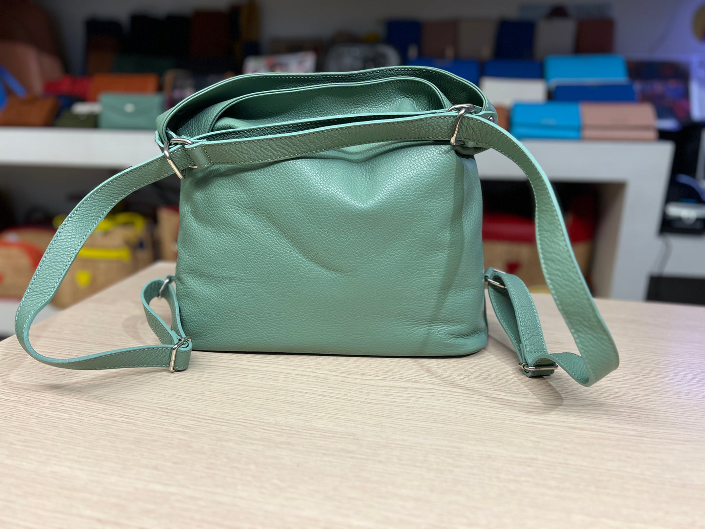 Borsa e Zaino in vera pelle, Made in Italy