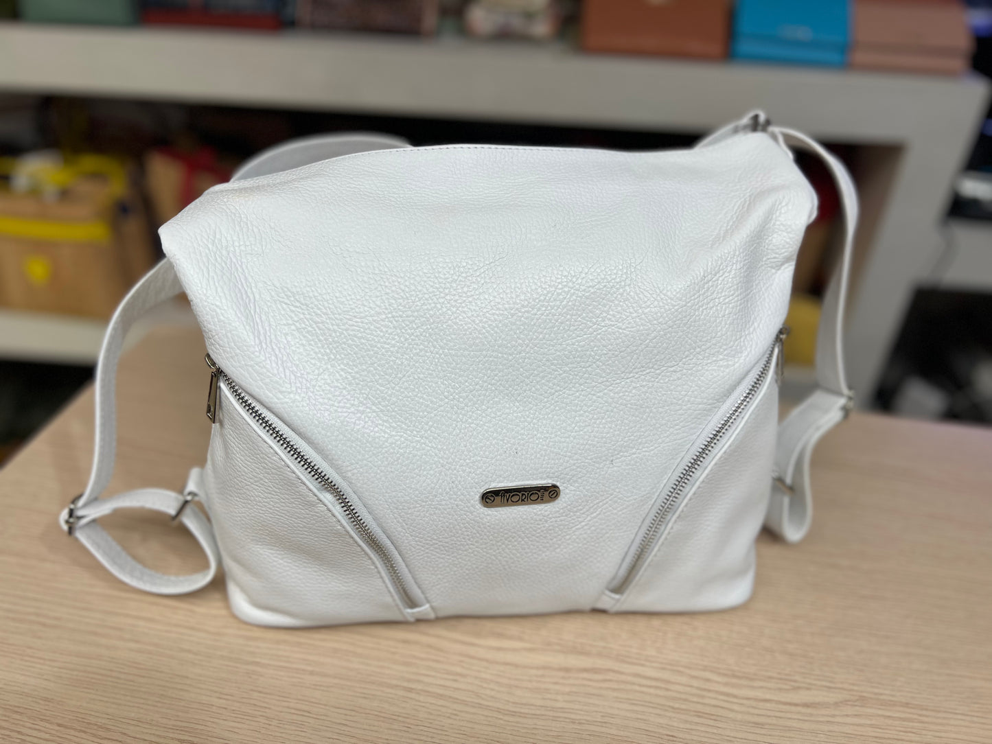 Borsa e Zaino in vera pelle, Made in Italy