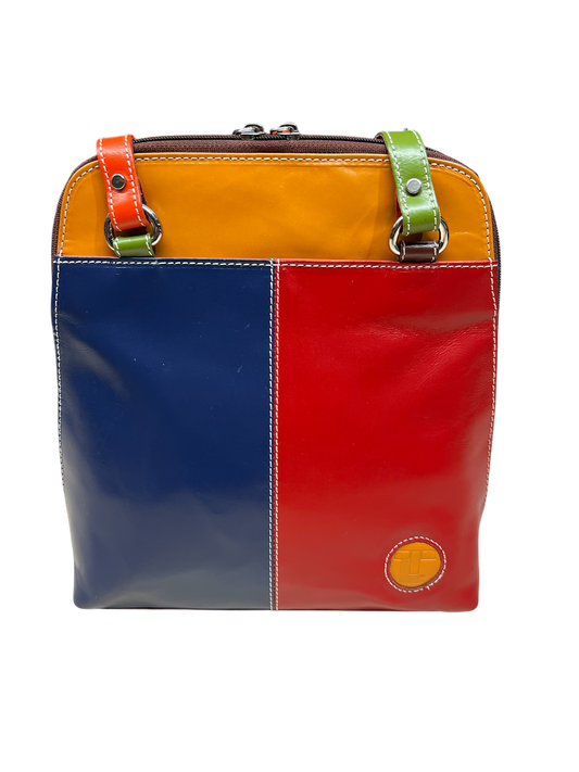 Borsa e Zaino Multicolore pelle