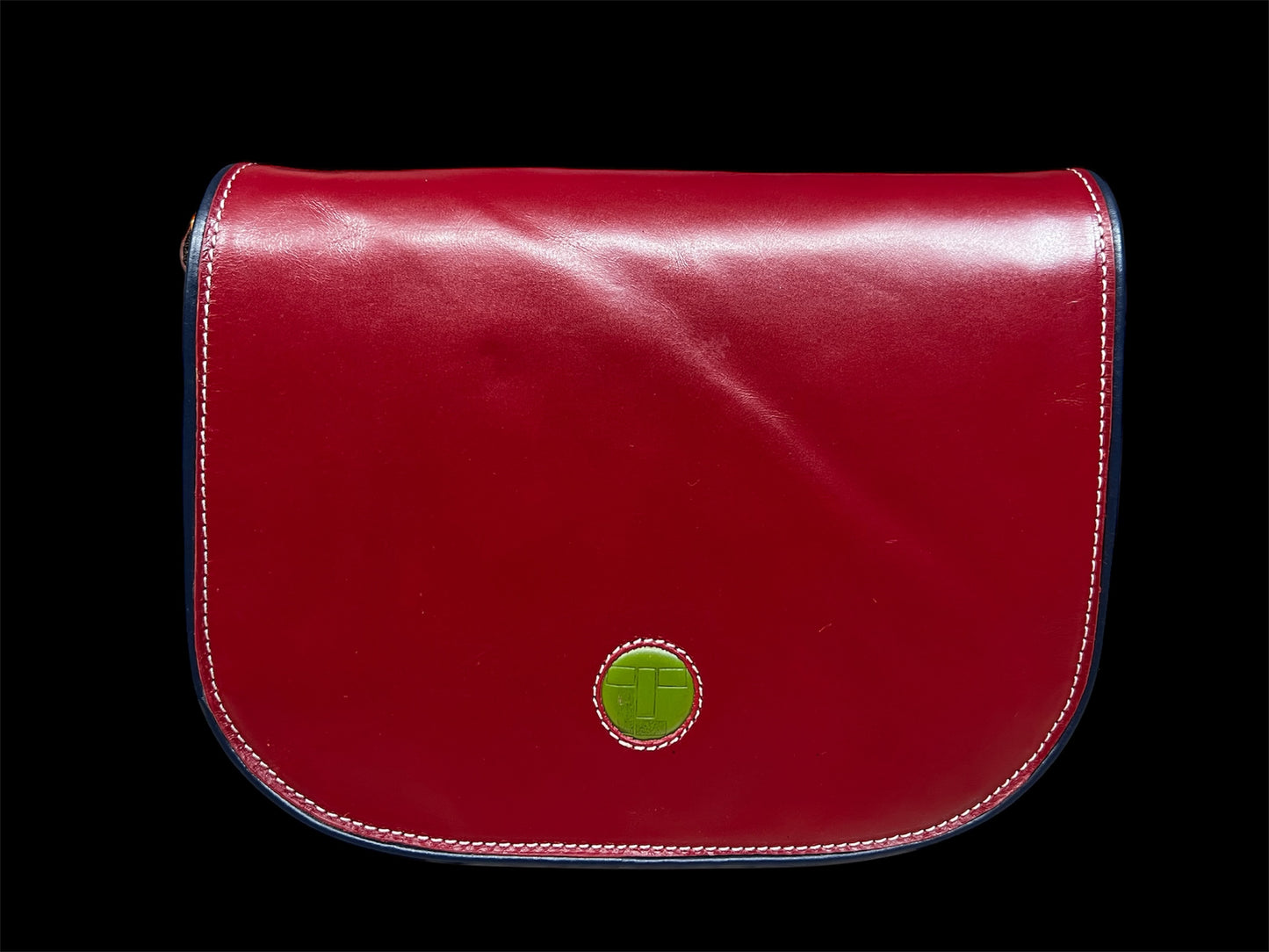 Borsa a Tracolla in pelle multicolore design Elegante.